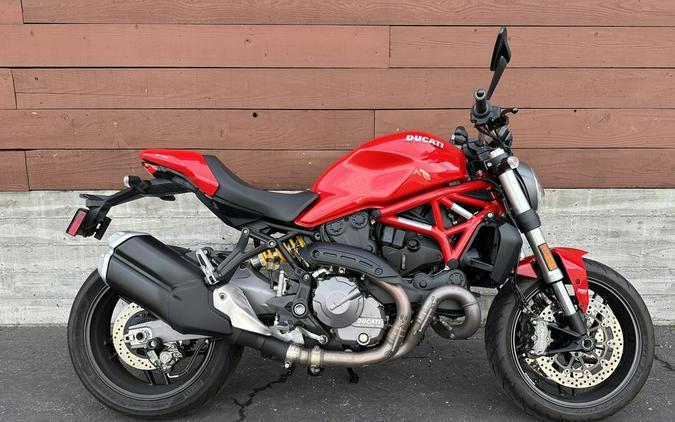  2020 ducati monster 821 red 