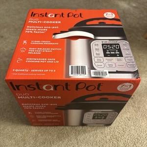  instant pot duo mini 3qt multi-use pressure cooker 7-in-1 