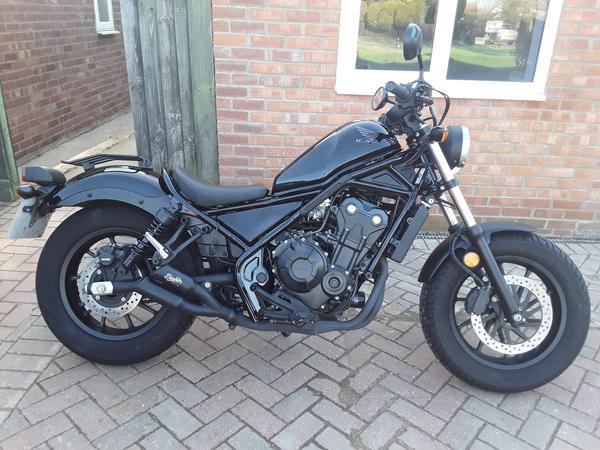  honda cmx500 rebel custom cruiser petrol manual (45 bhp) 471cc 