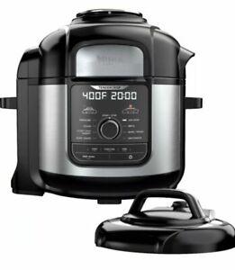  new ninja foodi 8-qt. 9-in-1 deluxe xl pressure cooker   air fryer fd402 