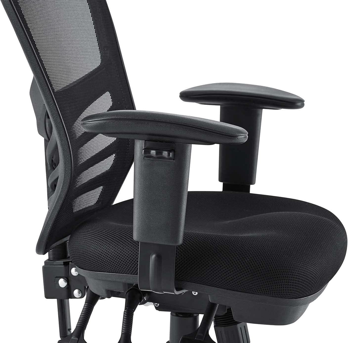 articulate mesh office chair - black