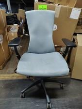  authentic herman miller embody task chair light blue fabric rhythm loaded 