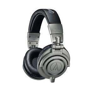  audio-technica ath-m50x professional grade and studio monitor headphones silver 