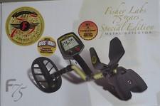  fisher f75+ special edition-metal detector with f-pulse pinpointer digger tool 