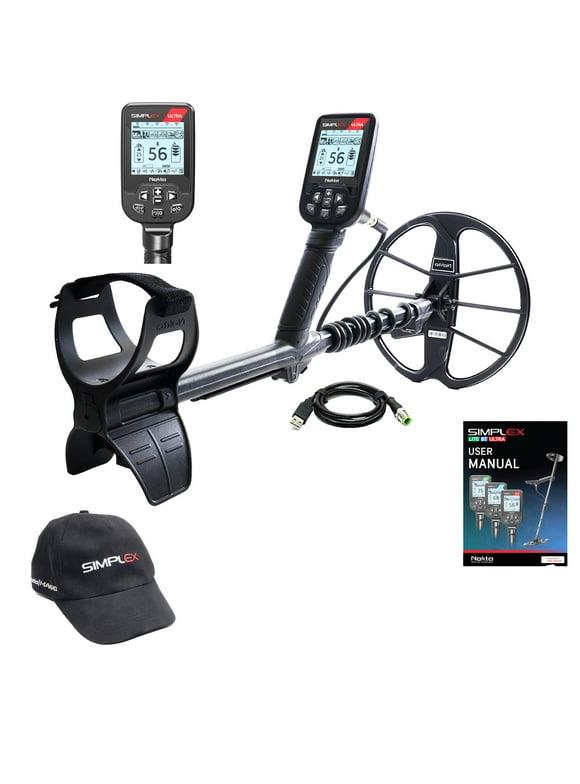  nokta simplex ultra waterproof metal detector with 11  dd coil 