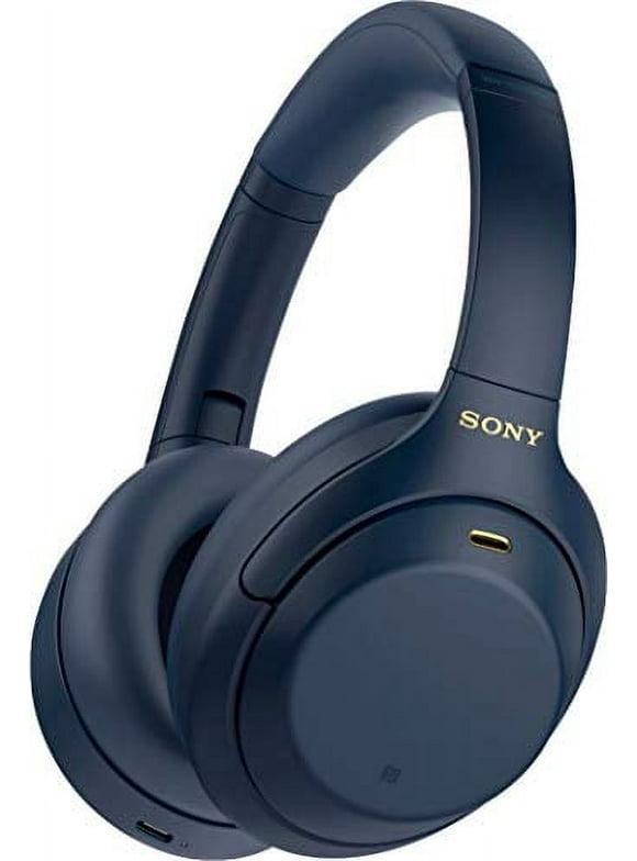  sony wh-1000xm4 wireless noise-cancelling over-the-ear headphones midnight blue 