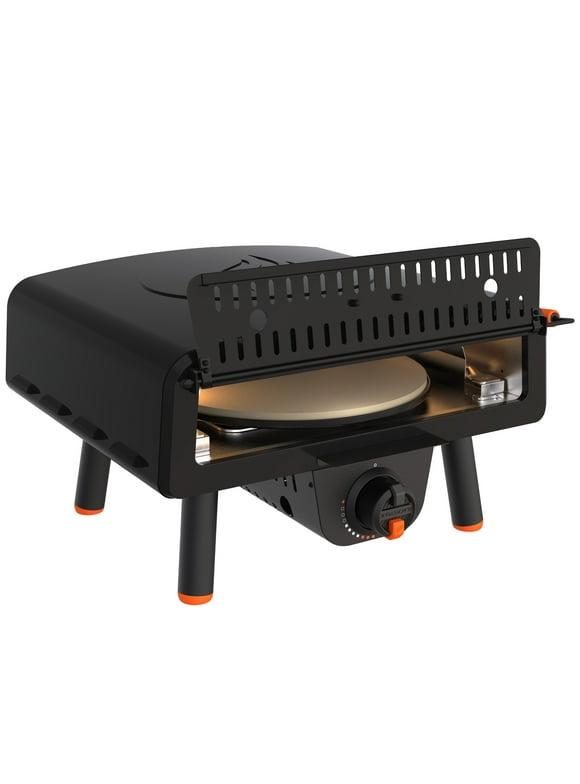  blackstone leggero outdoor pizza oven with 13  rotating cordierite stone 