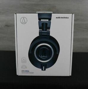  audio-technica ath-m50x professional studio monitor headphones white 