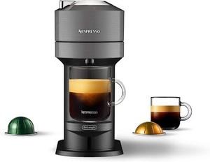  nespresso vertuo next coffee and espresso machine by de´longhi, dark grey 