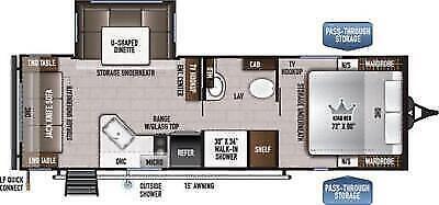  american 2023/4 7m 240rlle slideout caravan rv towbar trailer new 