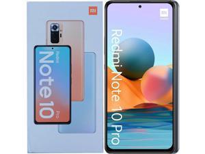  xiaomi redmi note 10 pro dual-sim 128gb rom + 8gb ram (gsm only | no cdma) factory unlocked 4g/lte smartphone (onyx grey) - international version 