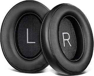soulwit protein leather earpads replacement for sennheiser momentum 3 wireless noise cancelling over/around-ear headphones, ear pads cushions with soft noise isolation memory foam