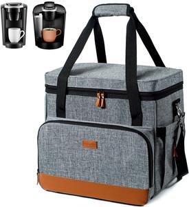  coffee maker carrying case for keurig k-compact single serve, keurig k-classic c 