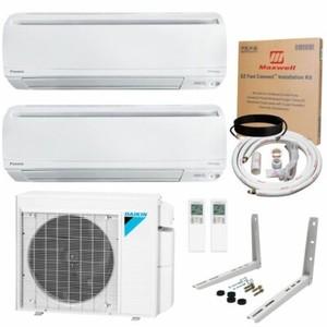 daikin 2-zone 9k + 9k wall mounted