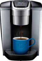  keurig - k-elite single serve k-cup pod coffee maker - brushed silver 