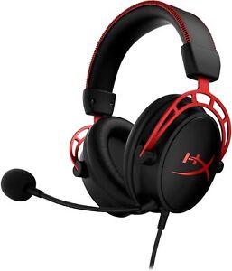  hyperx cloud alpha  gaming headset, for pc, ps4, xbox one, dual chamber drivers 