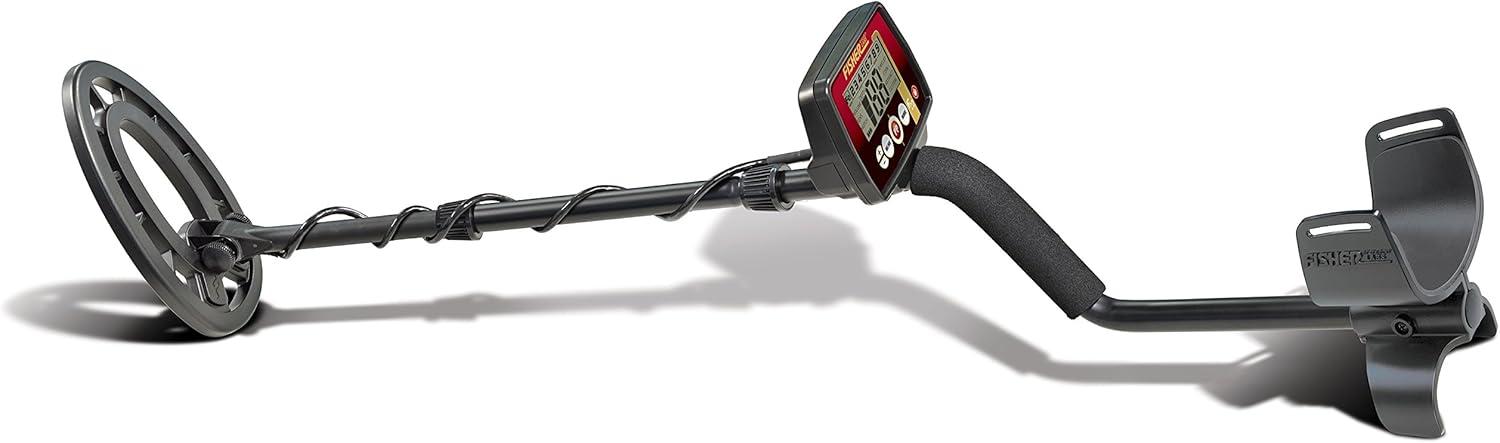  fisher f22 metal detector with 9 inch weatherproof coil 