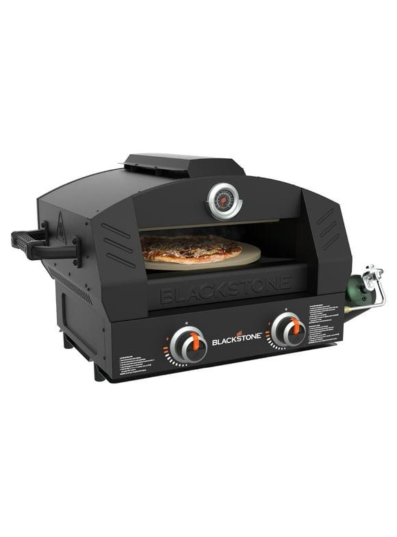  blackstone tabletop propane pizza oven with two 15  cordierite stones 