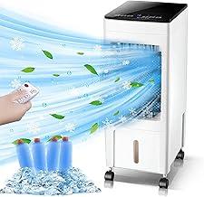  portable air conditioners | 3-in-1 conditioner for room evaporative cooler ac unit swamp with humidifier, remote, 3 speed, 8h timer, big 8l tank 