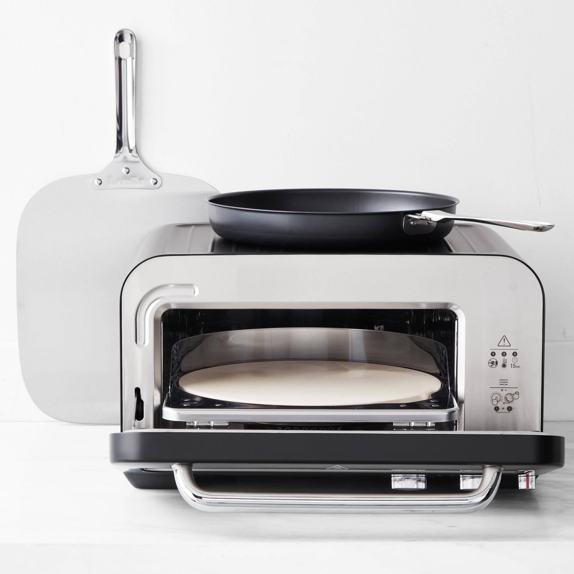  breville smart oven pizzaiolo pizza oven, bpz820bss, brushed stainless steel 