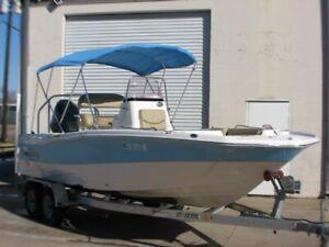  new listing 2020 nautic star 211 hybryd 21ft , center console fish and ski boat! 23 hours. 
