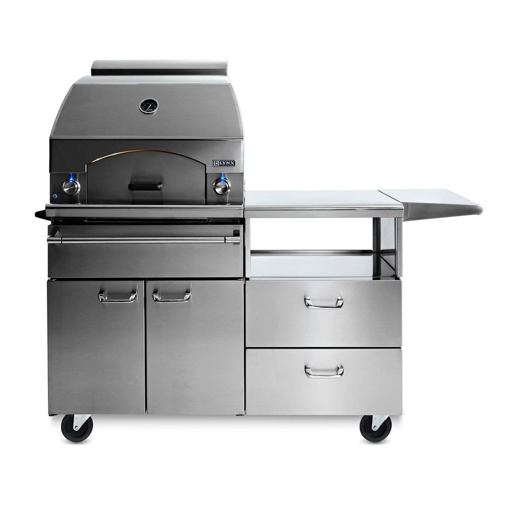 lynx professional napoli 30 freestanding outdoor pizza
