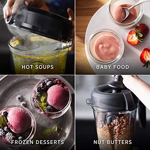  vitamix explorian blender, professional-grade 64 oz.low-profile container black 