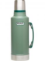  stanley classic vacuum bottle 2qt hammertone green large-capacity thermoses