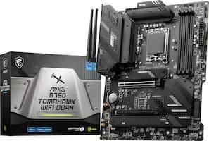  msi - mag b760 tomahawk wifi ddr4 (socket lga 1700) usb 3.2 intel motherboard - black motherboard