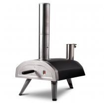 Ooni - Fyra 12 Inch Portable Outdoor Pizza Oven - Silver ilFornino Professional Series Wood Fired Pizza Oven
