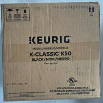  keurig k-classic single-serve k-cup pod coffee maker - k50 - black - coffee tea  durable kitchen gadgets