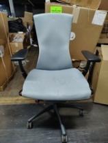  authentic herman miller embody task chair light blue fabric rhythm loaded Herman Miller Embody Ergonomic office chairs