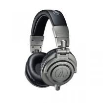  audio-technica ath-m50x professional grade and studio monitor headphones silver  gaming headsets
