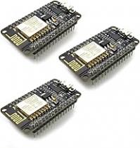  3pcs esp8266 nodemcu cp2102 esp-12e development board open source serial module works great for arduino ide/micropython (large) ESP8266 NodeMCU Wi-Fi Development Board