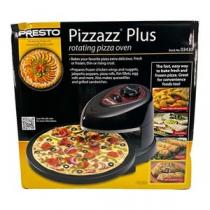  presto pizzazz plus rotating pizza oven 03430 black new sealed  Presto Pizzazz Plus Rotating Pizza Oven