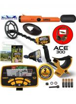garrett ace 300 metal detector with waterproof 
