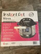  instant pot duo nova 60 6qt 7-in-1 pressure slow cooker sealed kitchenware for sale