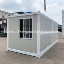  zhongnan cheap simple tiny prefab home 20ft prefabricated folding container house price prefabricated house material price