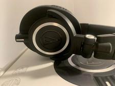  audio-technica ath-m50x professional on the ear headphones - black  gaming headsets