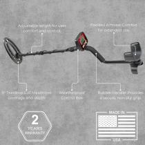  9x13 in. detector coil for fisher f22, 44 metal detectors mgc labratories Fisher F22 Weatherproof Metal Detector