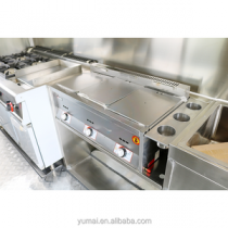  catering food trailers fully equipped mobile pizza bbq fast 10m 33ft food truck caravan with kitchen for sale europe Trailer Caravan