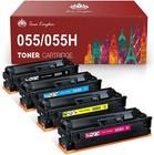 toner compatible for canon 055 055h w/chip imageclass mf741cdw mf743cdw mf745cdw