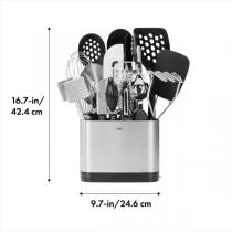 OXO Good Grips 15-Piece Everyday Kitchen Utensil 