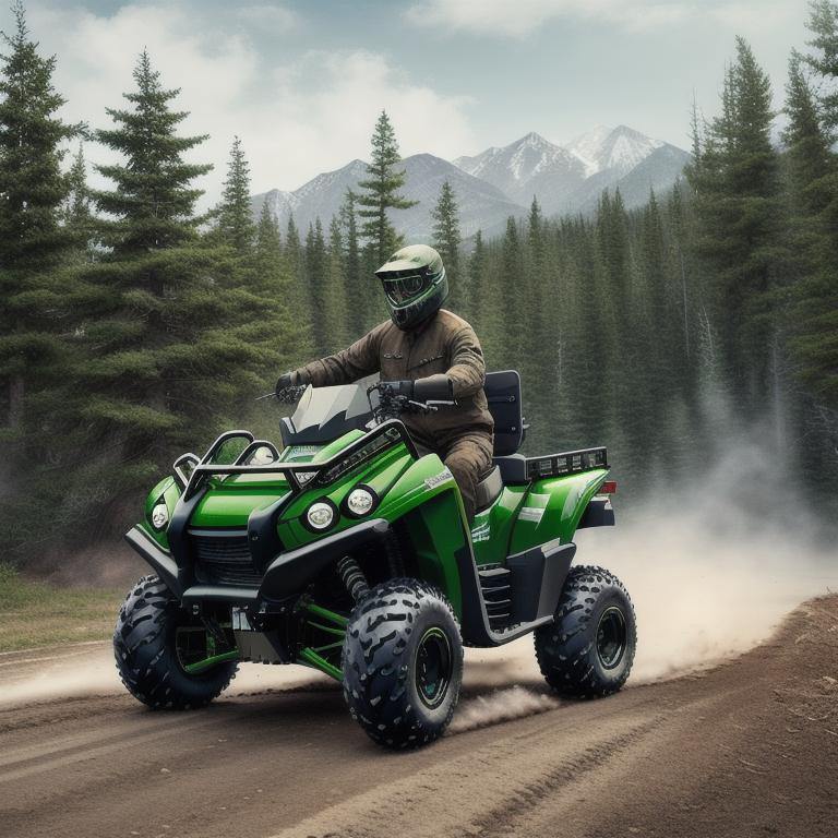 Utility quad bikes built for hunting, farming and industrial use have greater capabilities than sport models designed for single riders. Compare engine sizes, drivetrain components
