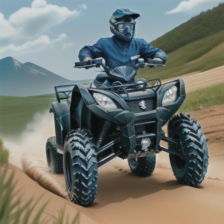  2022 suzuki kingquad 400asi se plus 