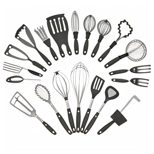 The handles characteristic a non-slip end and finger indents for stepped forward grip strength. Comfortable handles make kitchen paintings enjoyable. The hollow withinside the deal